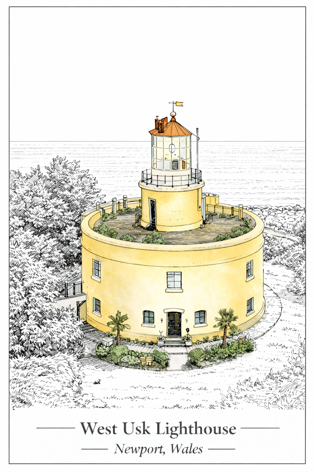 West Usk Lighthouse