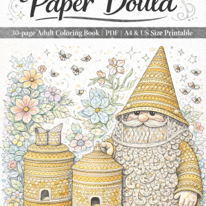 gnomes coloring book